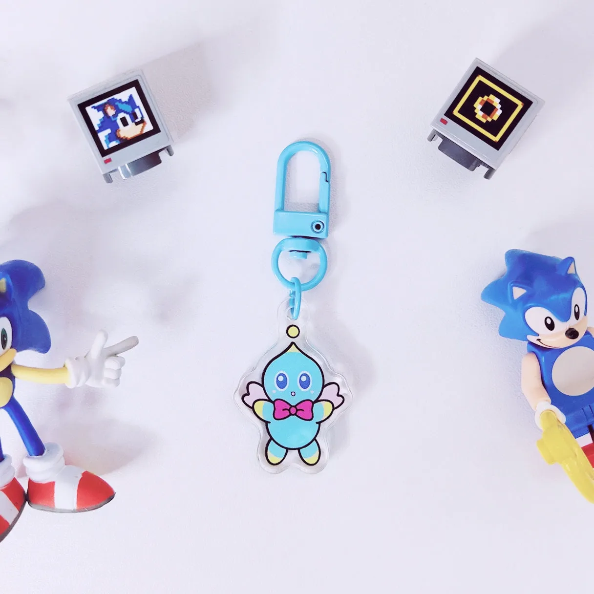Cheese Acrylic Keychain