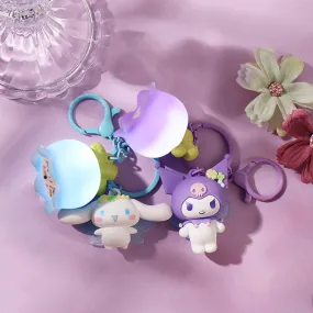 Cinnamoroll Kuromi Tulip Fairy Glowing LED Keychain