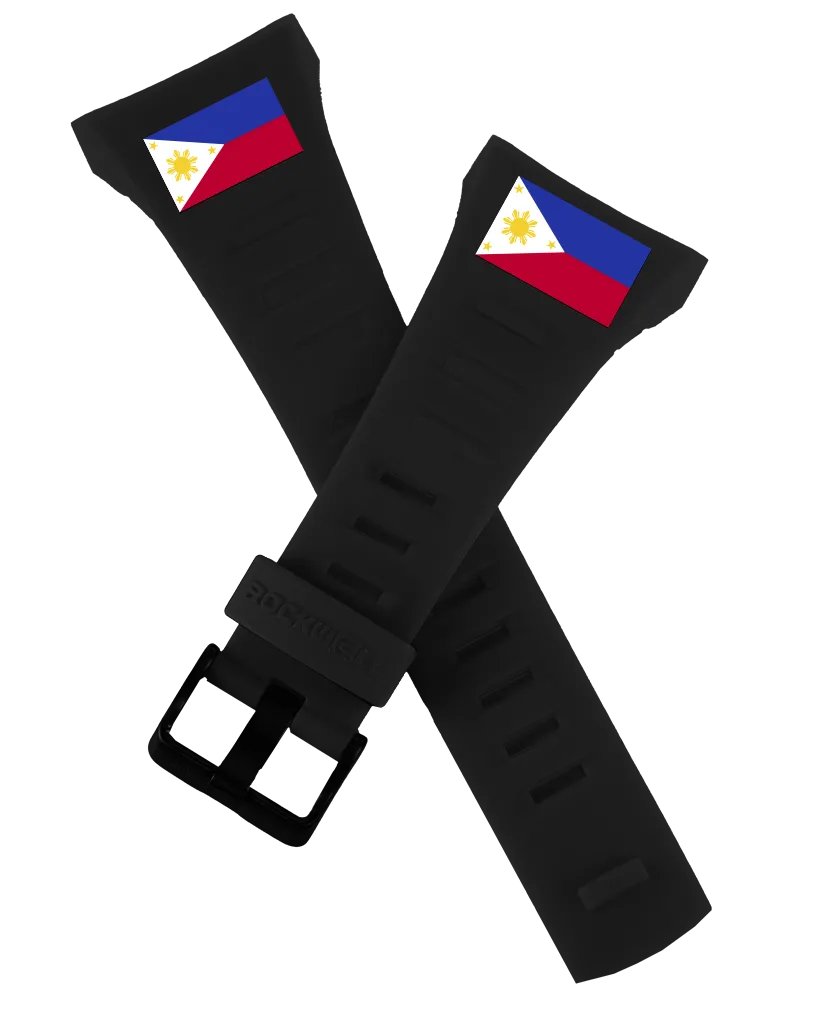 Coliseum Fit™ Flags of The World Edition N-Z (Phantom Black) Watch