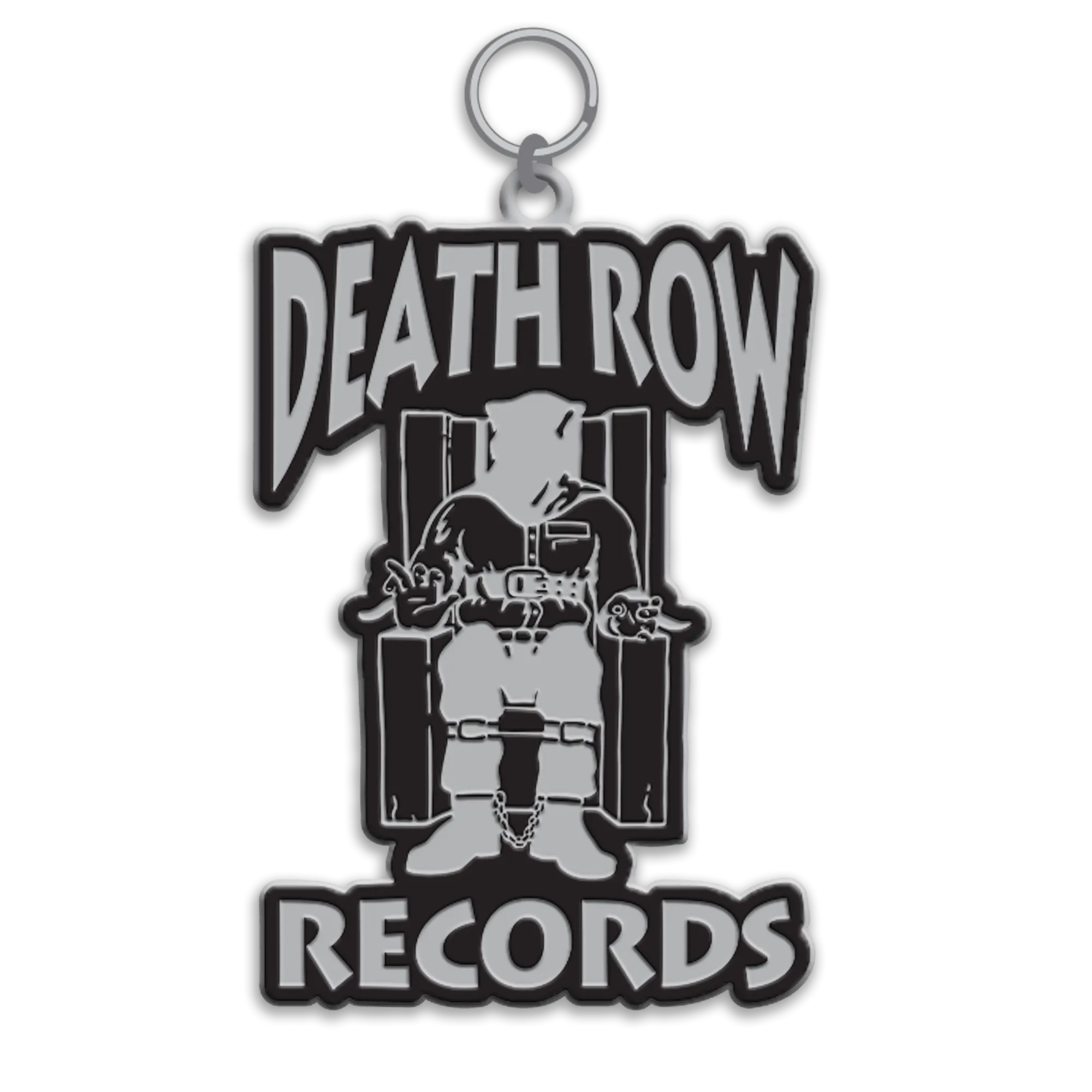 Death Row Records Silver Inmate Keychain