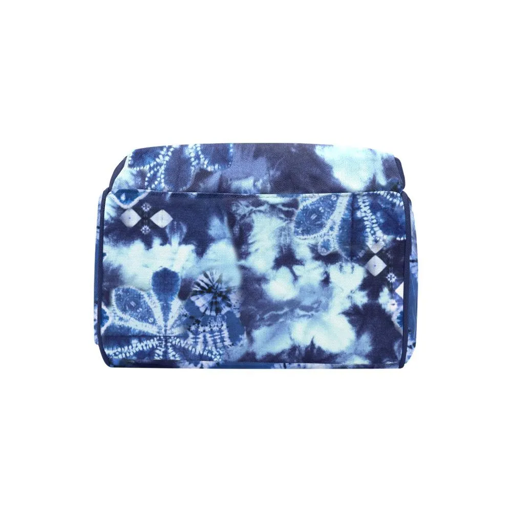 Diaper Bag - Tie Dye Design #103 | Multi Compartment Backpack, Babygirl Custom Diaper Bag, Hipster Diaper Backpack