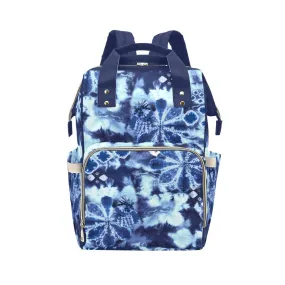 Diaper Bag - Tie Dye Design #103 | Multi Compartment Backpack, Babygirl Custom Diaper Bag, Hipster Diaper Backpack