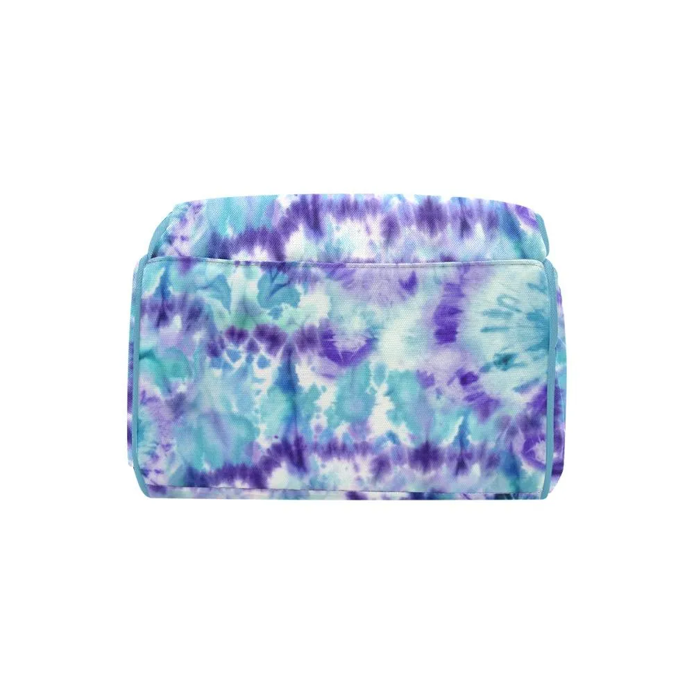 Diaper Bag - Tie Dye Design #107 | Cool Diaper Bag, Multi Compartment Bag, Babygirl Custom Diaper Bag, Hipster Diaper Backpack
