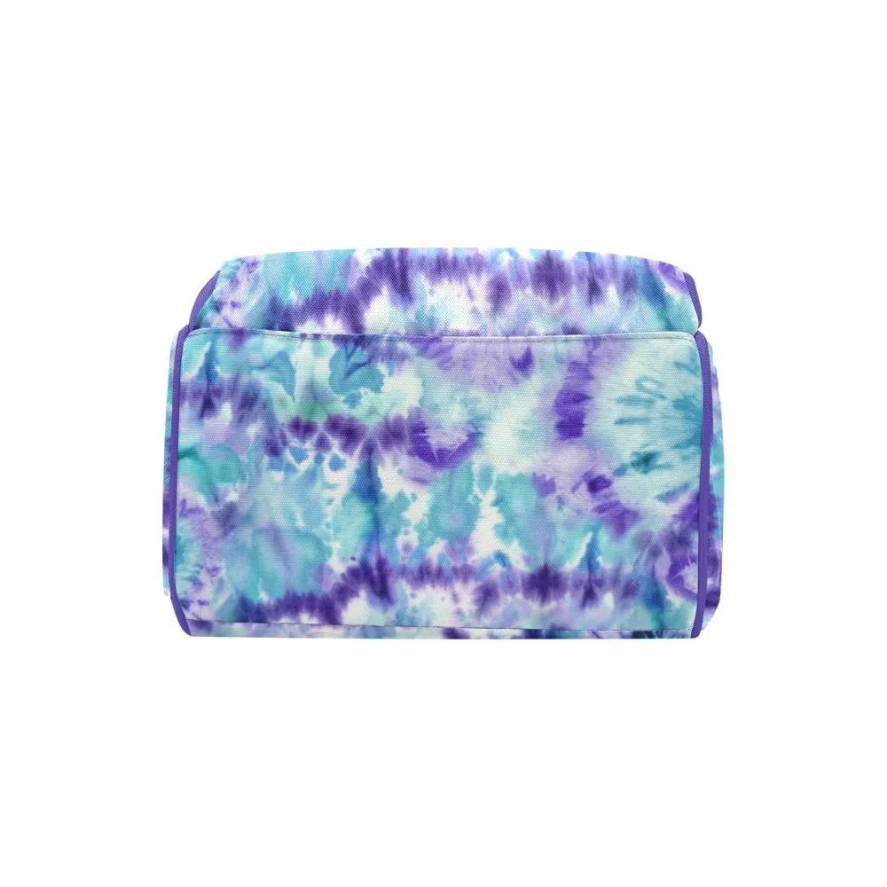 Diaper Bag - Tie Dye Design #107 | Cool Diaper Bag, Multi Compartment Bag, Babygirl Custom Diaper Bag, Hipster Diaper Backpack