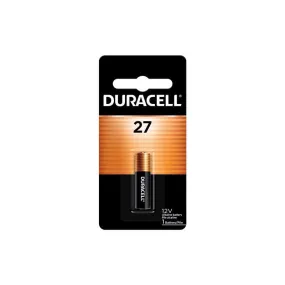 Duracell Alkaline 12-Volt 12 V 20 mAh Security Battery 27 1 pk