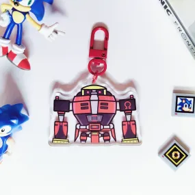 E-123 Omega Acrylic Keychain