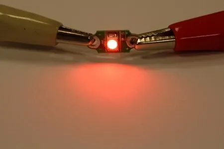Electro-Fashion Sewable LEDs, Red, pack of 10
