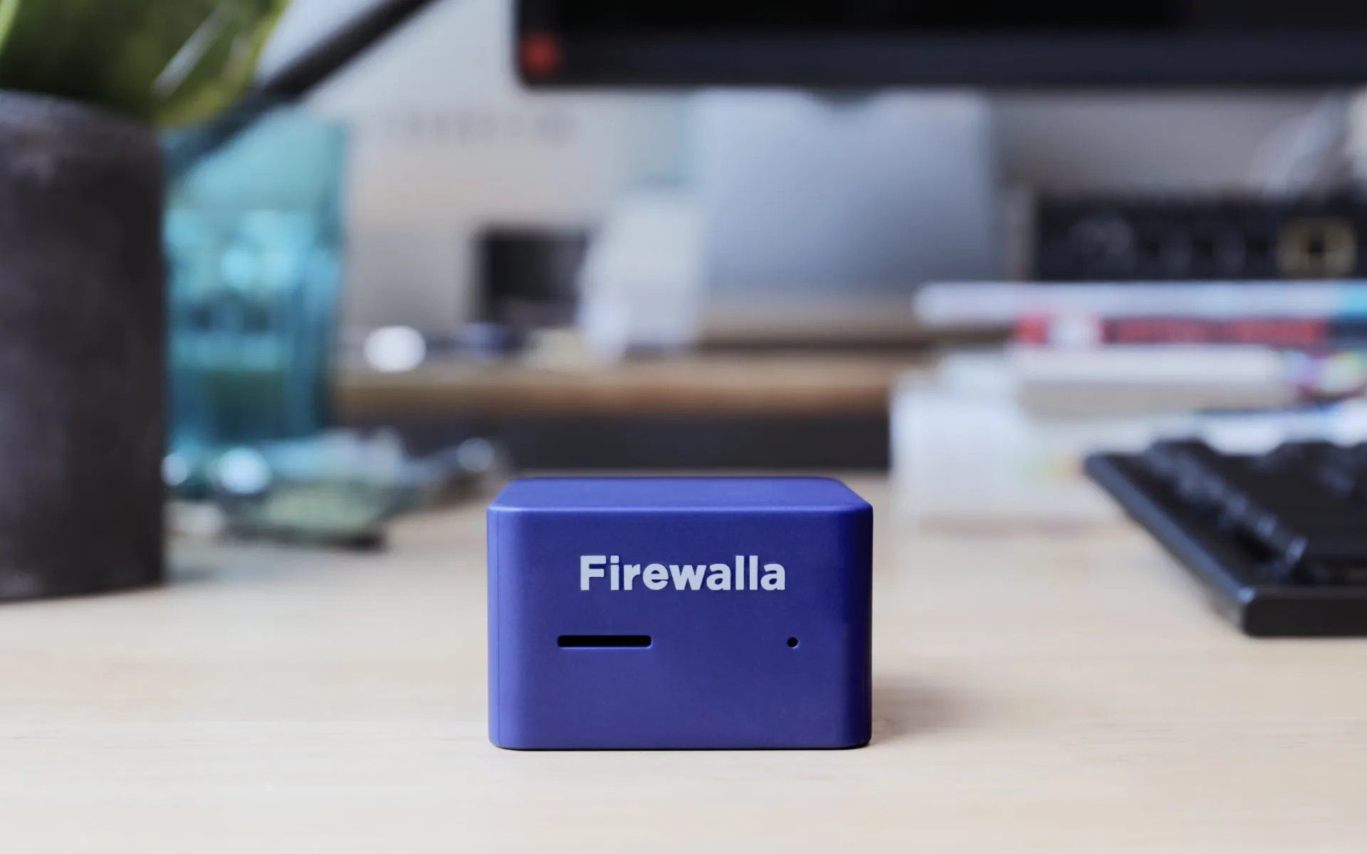 Firewalla Blue Plus: Smart & Powerful Cyber Security Firewall Appliance Protecting Your Family and Business (Ships Worldwide)