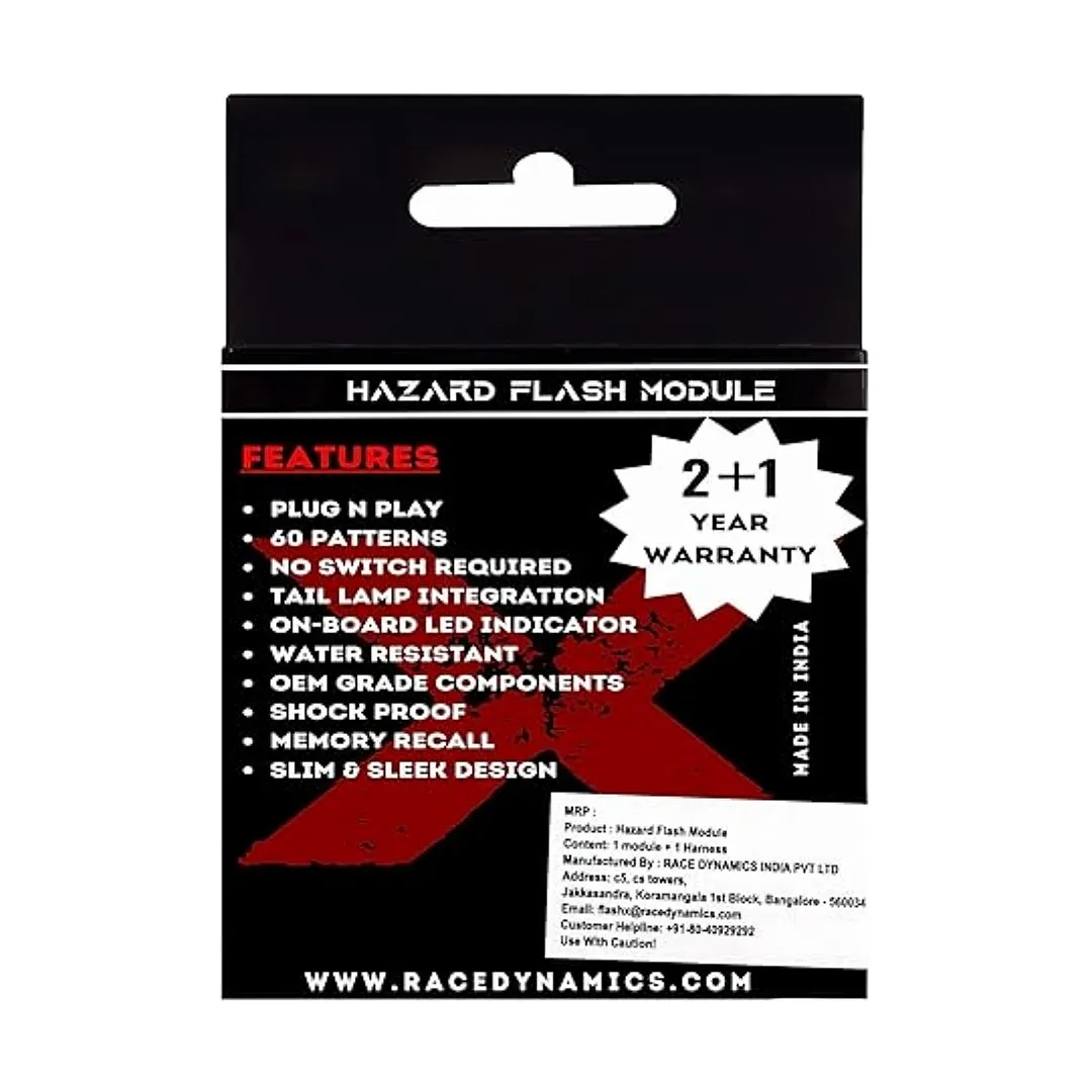 Flash X Hazard For Aprilia SR 160