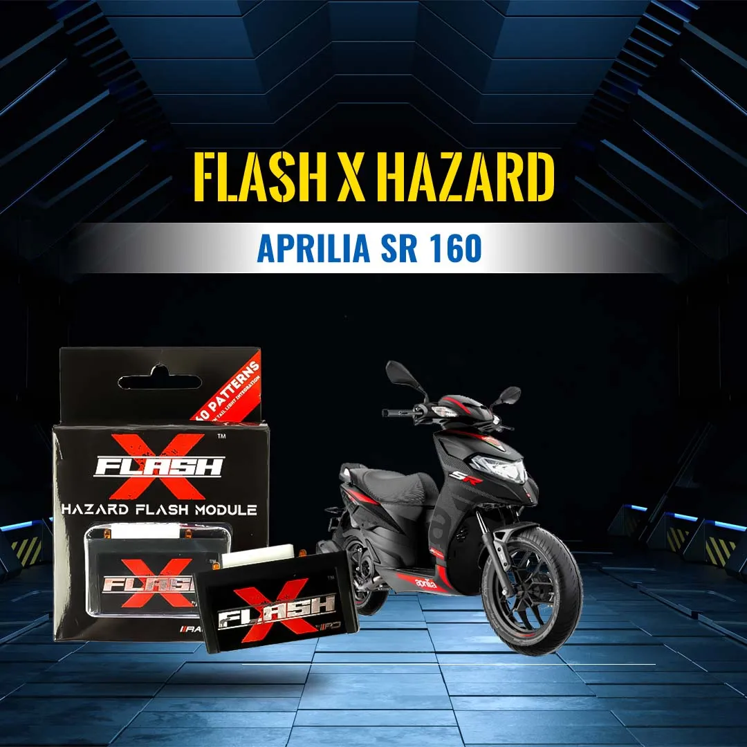 Flash X Hazard For Aprilia SR 160