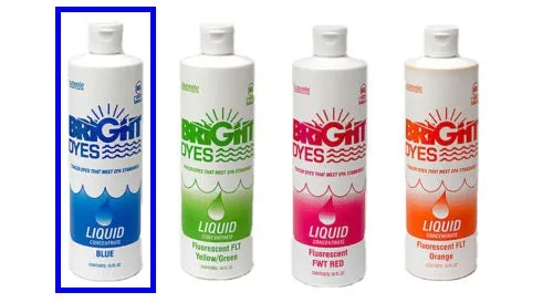 FLT BLUE Liquid - Bright Dyes Tracer Dye for water or wastewater leak detection