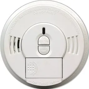 Front-Load Smoke Alarm W/Mounting Bracket Hush Feature