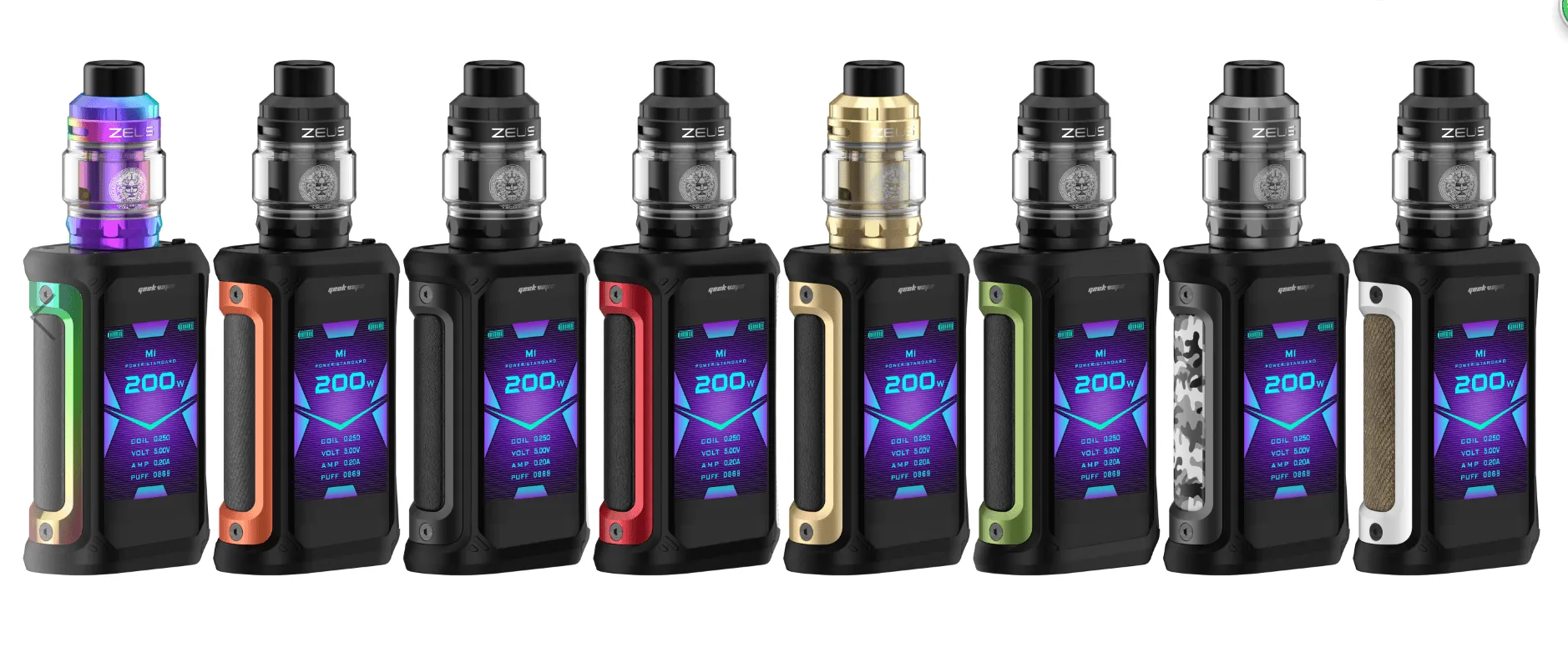 Geekvape Aegis X zeus kit with a Zeus Sub ohm Tank 5ml