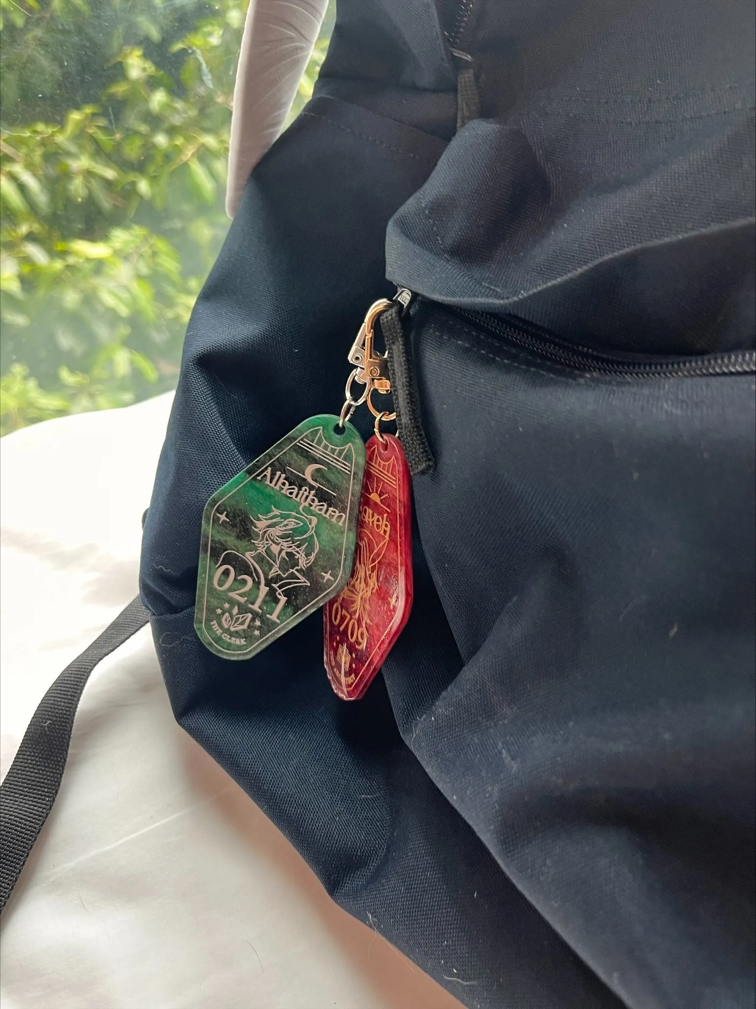 Genshin Impact - Kaveh & Alhaitham Acrylic Motel Keychain