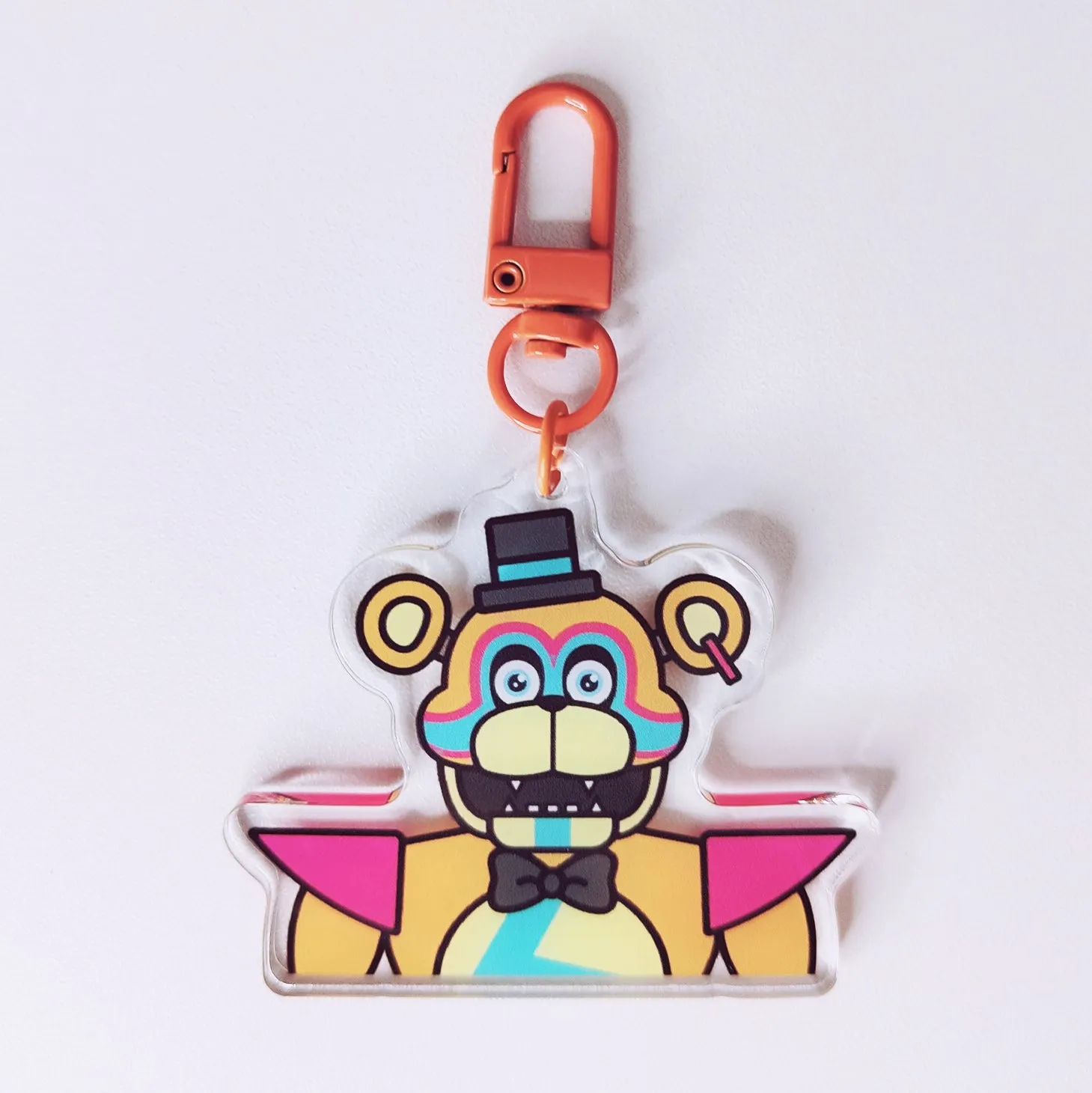 Glam Rock Freddy Acrylic Keychain