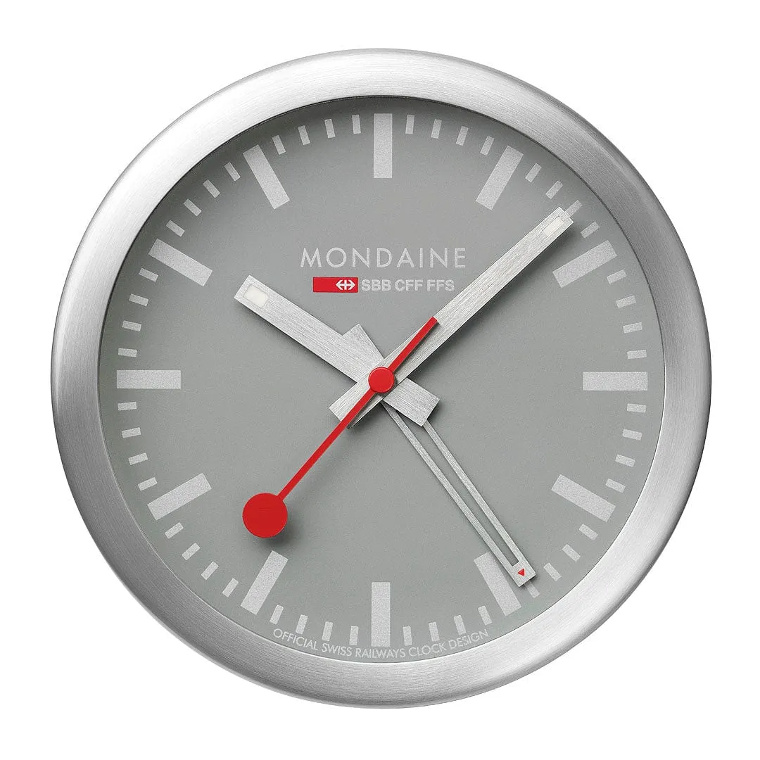 Good Grey Table and Alarm Clock, 12,5 cm