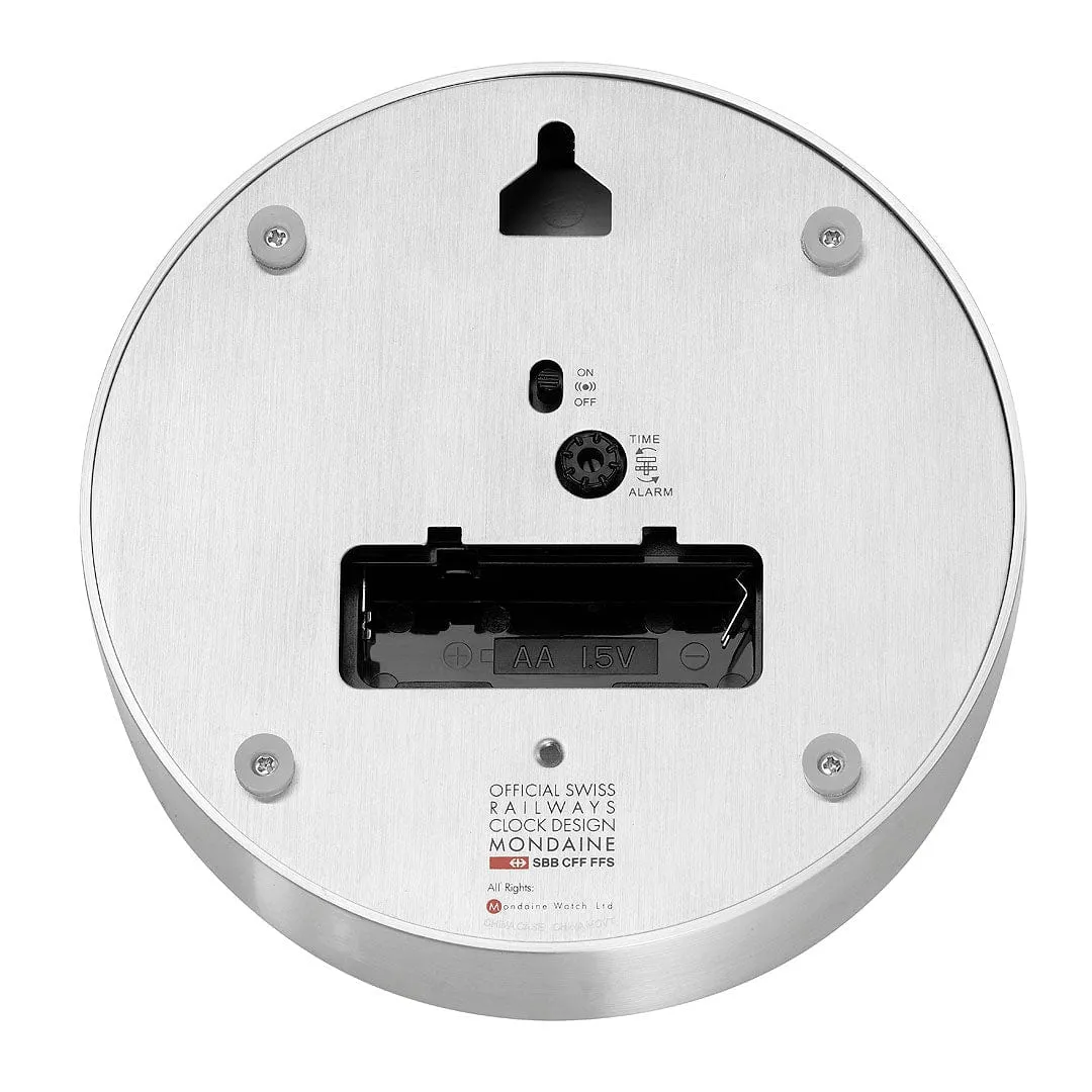 Good Grey Table and Alarm Clock, 12,5 cm