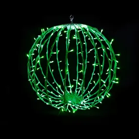 Green 20" Sphere with 200 LEDS