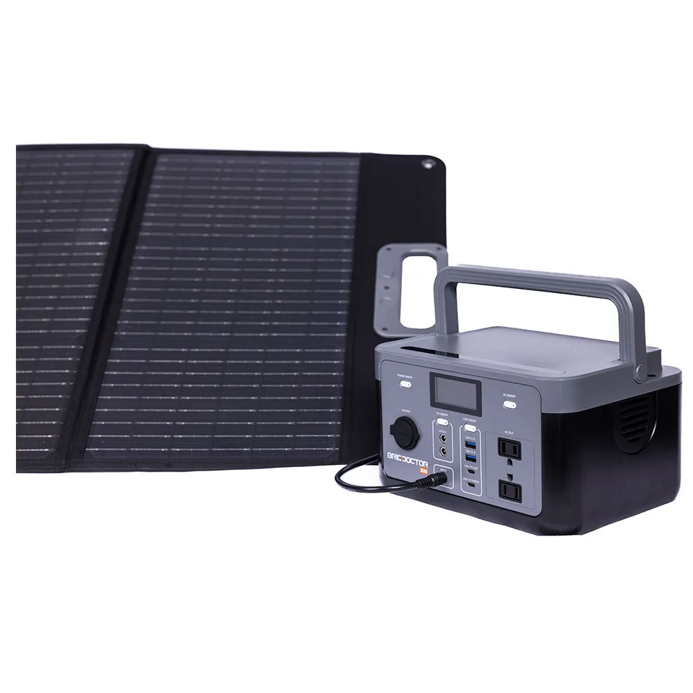 Grid Doctor 300 Portable Electric Solar Generator System