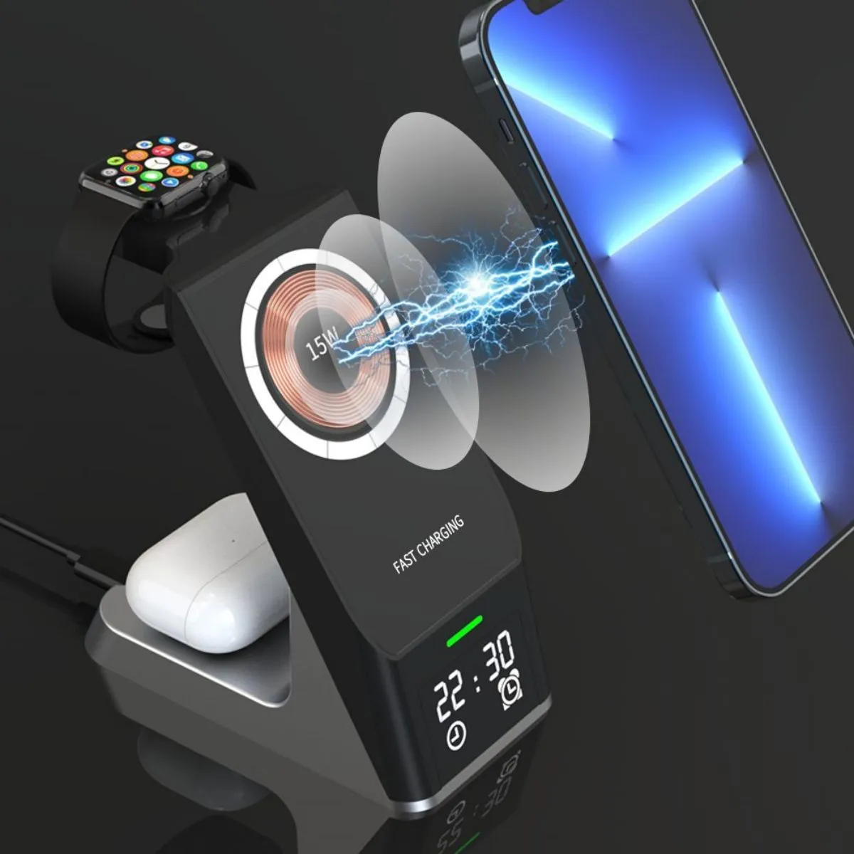 H27 Magnetic 6 in 1 Wireless Charger