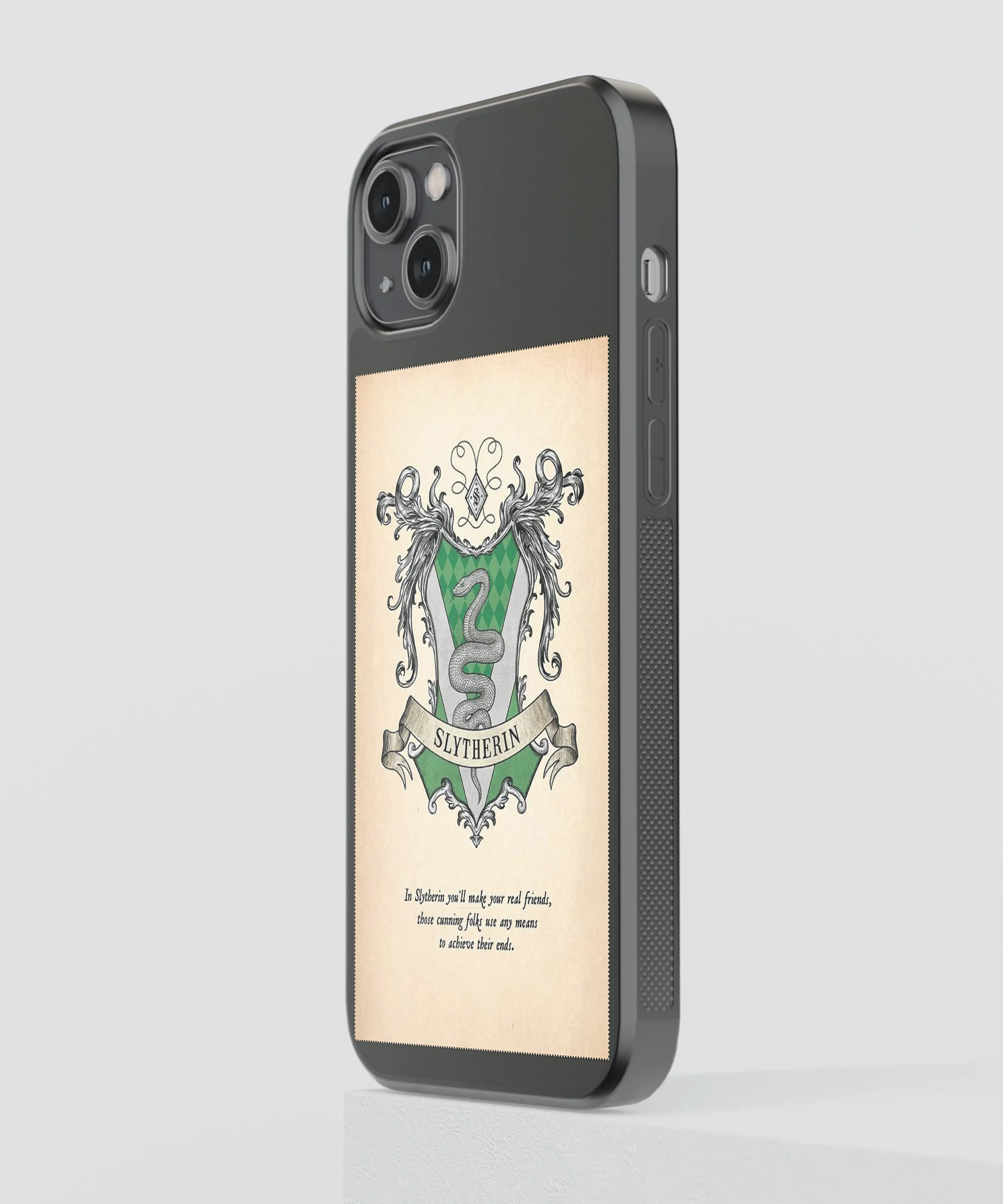 Harry Potter Slytherin Pop Culture Glass Phone Case Cover