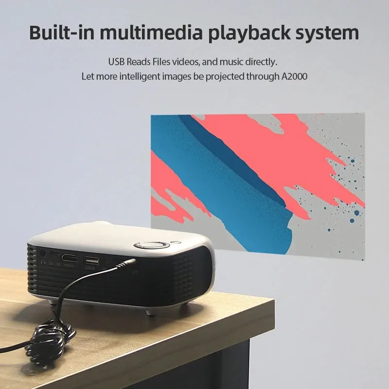 HD Mini Pocket Portable Projector