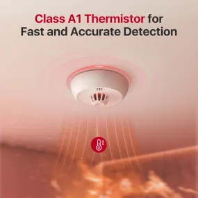 Heat Detector Alarm for Garage & Kitchen, with 10-year battery| X-Sense XH02-M