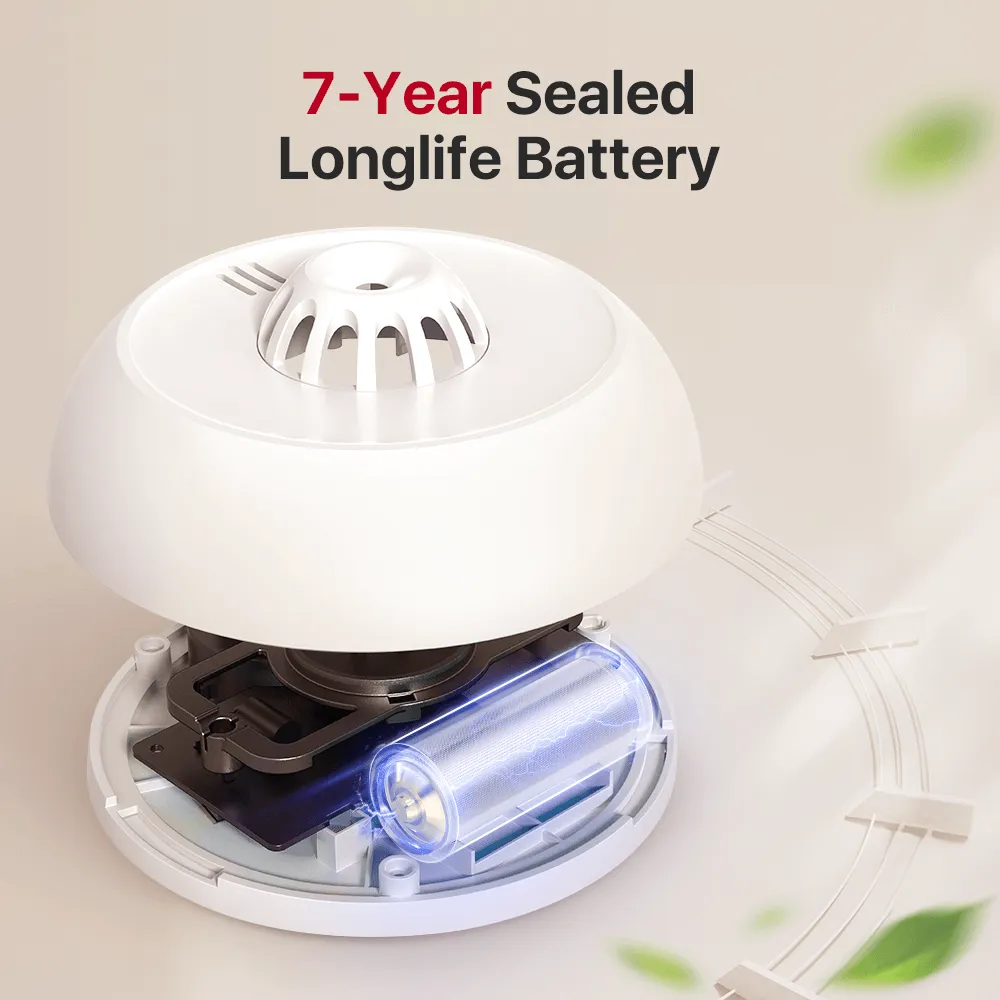 Heat Detector Alarm for Garage & Kitchen, with 10-year battery| X-Sense XH02-M