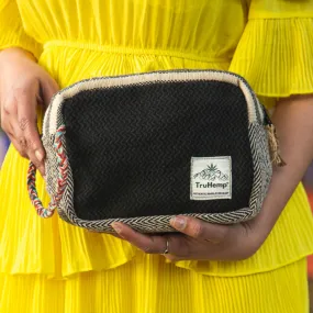 Hemp Travel Pouches - Black