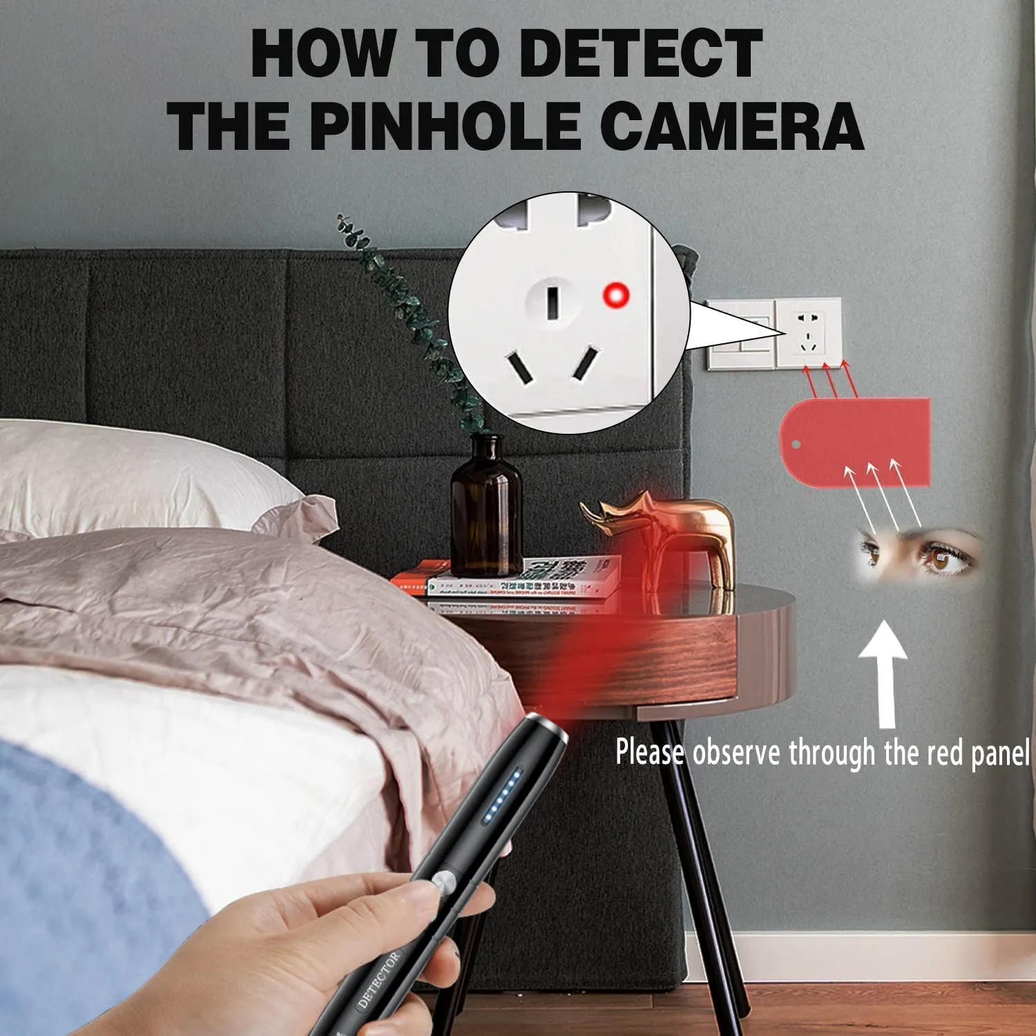 Hidden Devices Detector Hidden Camera, Anti Spy, Bug, Listening Device Detector