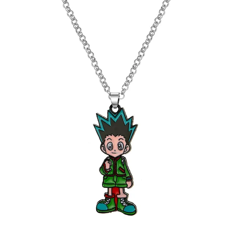 Hunter x Metal Dog Tag Key Chain Ring Holder
