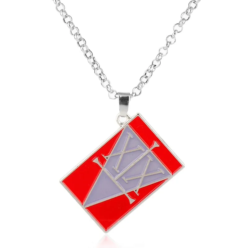 Hunter x Metal Dog Tag Key Chain Ring Holder
