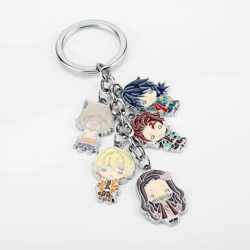 Hunter x Metal Dog Tag Key Chain Ring Holder