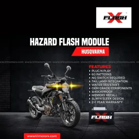 Husqvarna vitpilen 250  Flash X Hazard Flash Module, Blinker,Flasher