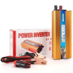 Inverter 12/220 V 1200 W, 1 universal outlet Poland Pure Sinusoid S4993852