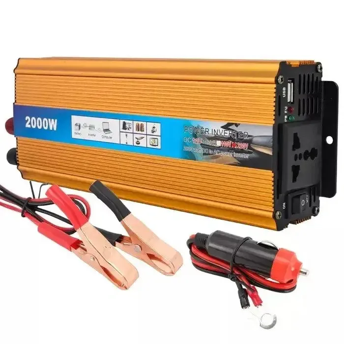 Inverter 12/220 V 1200 W, 1 universal outlet Poland Pure Sinusoid S4993852