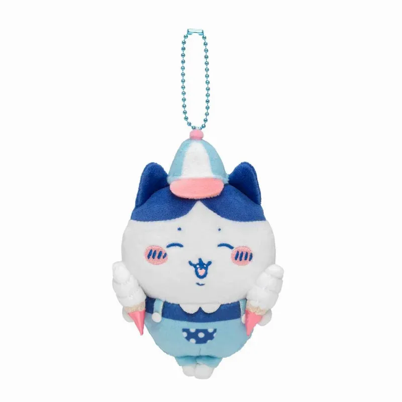 Japan ChiiKawa Amusement Park Series | ChiiKawa Hachiware Usagi Momonga - Mini Plush Doll keychain