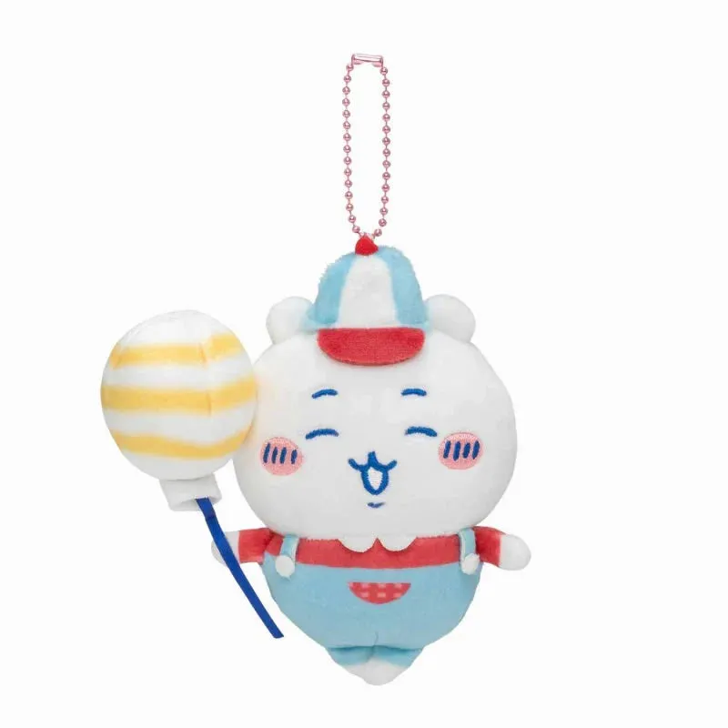 Japan ChiiKawa Amusement Park Series | ChiiKawa Hachiware Usagi Momonga - Mini Plush Doll keychain