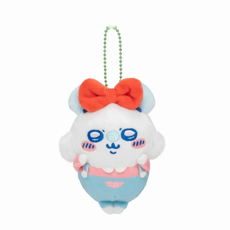 Japan ChiiKawa Amusement Park Series | ChiiKawa Hachiware Usagi Momonga - Mini Plush Doll keychain