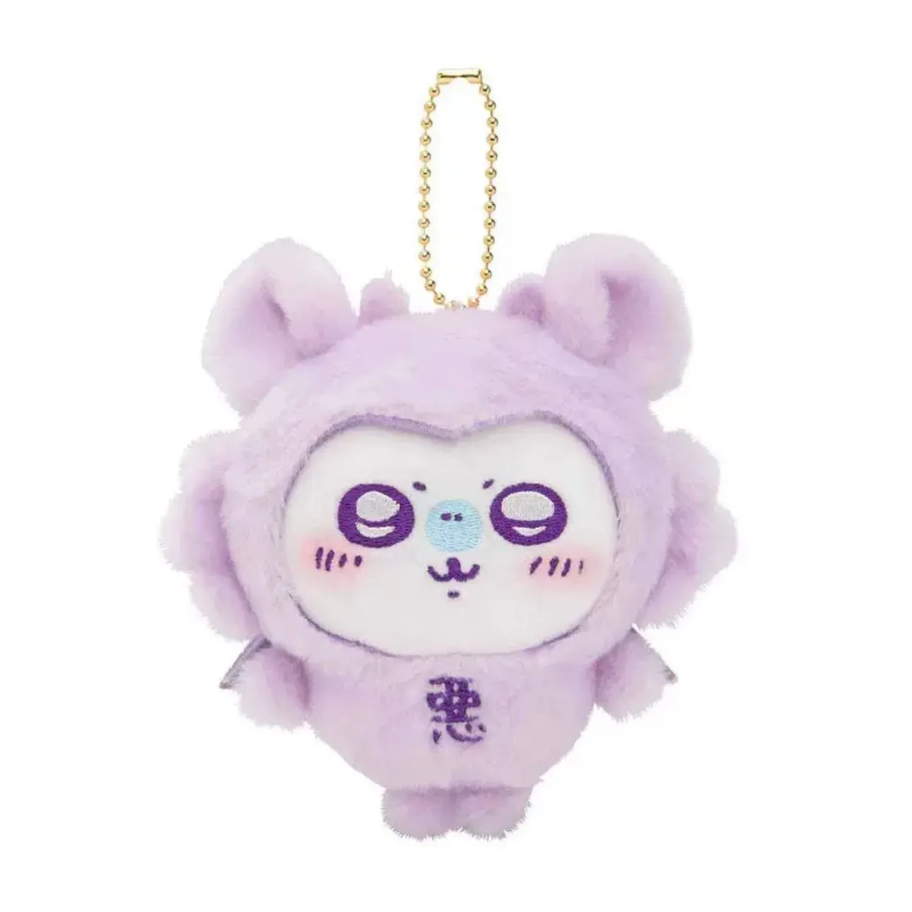 Japan ChiiKawa Angel Pink Devil Purple Keychain | ChiiKawa Hachiware Usagi Momonga Kurimanju Shisa - Mini Plush Doll
