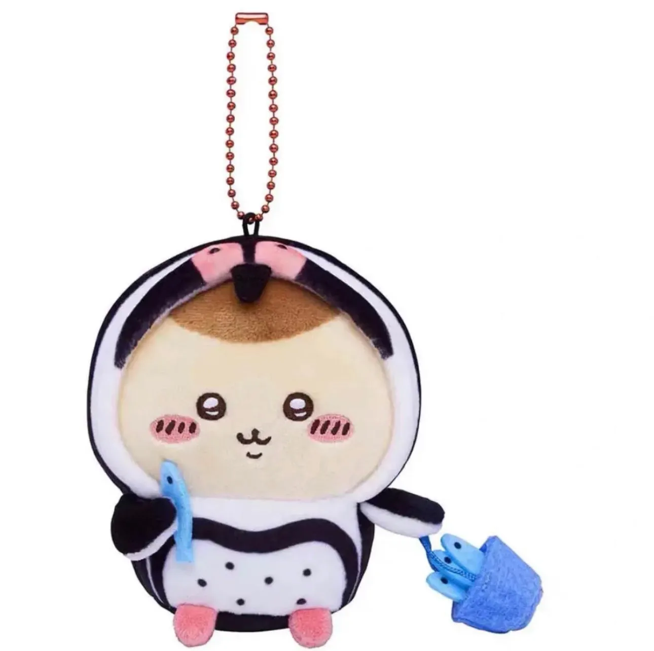 Japan ChiiKawa Aquarium Limited Keychain | Squid Otter Dolphin Penguin ChiiKawa Hachiware Usagi Momonga Kurimanju - Mini Plush Doll