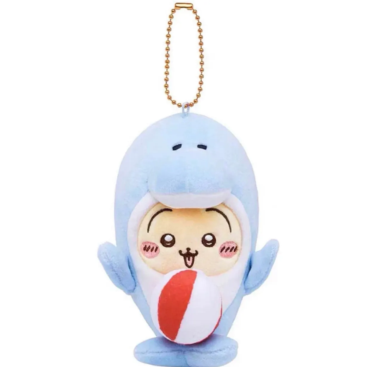 Japan ChiiKawa Aquarium Limited Keychain | Squid Otter Dolphin Penguin ChiiKawa Hachiware Usagi Momonga Kurimanju - Mini Plush Doll