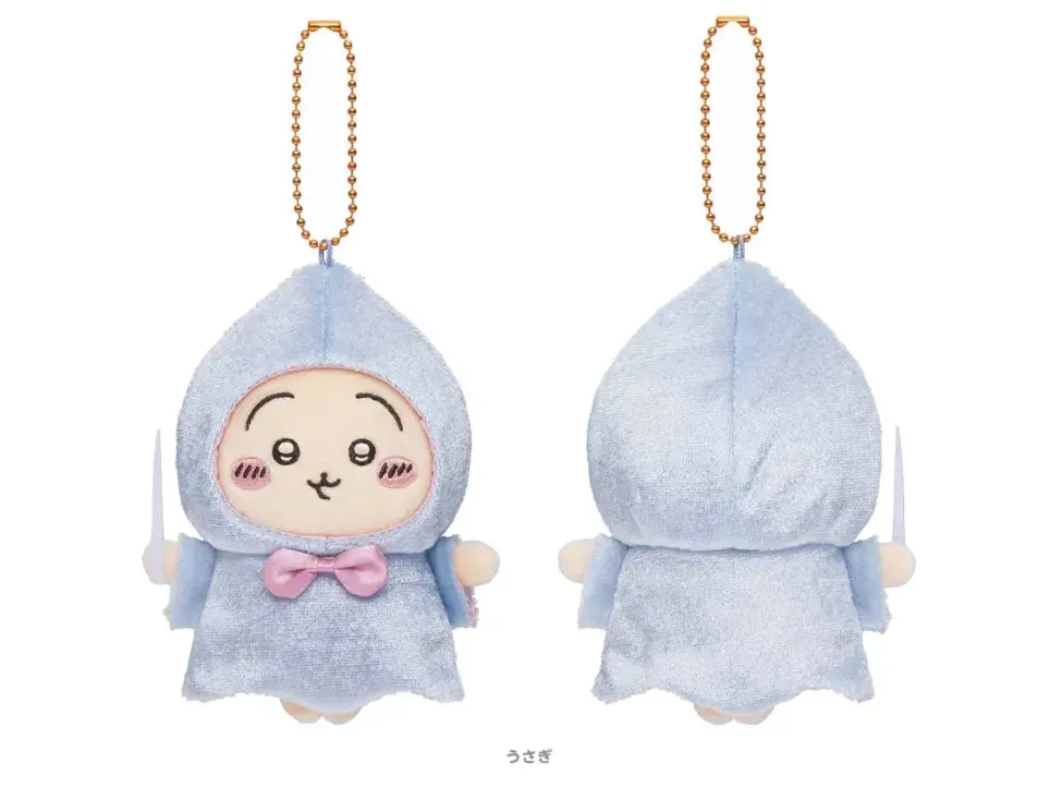 Japan ChiiKawa Birthday Series -  Prince and Fairy Godmother | ChiiKawa Hachiware Usagi Momonga - Mini Plush Doll keychain