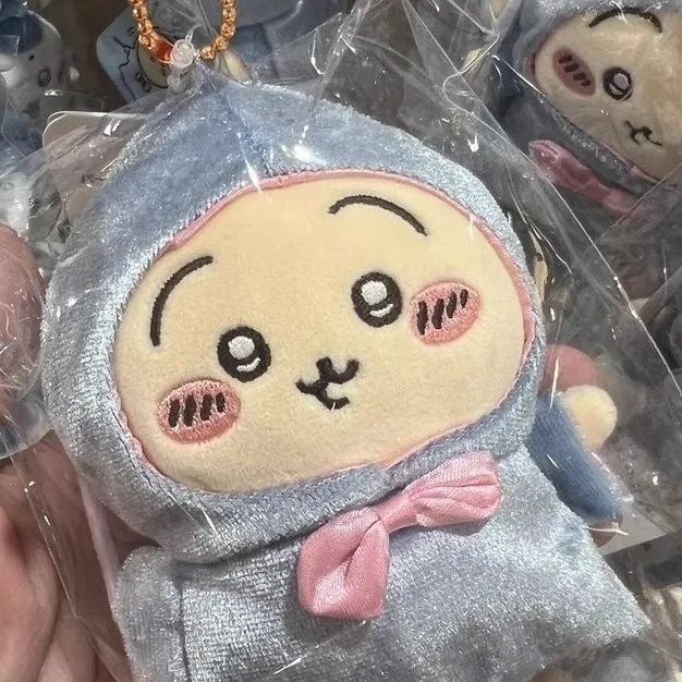 Japan ChiiKawa Birthday Series -  Prince and Fairy Godmother | ChiiKawa Hachiware Usagi Momonga - Mini Plush Doll keychain