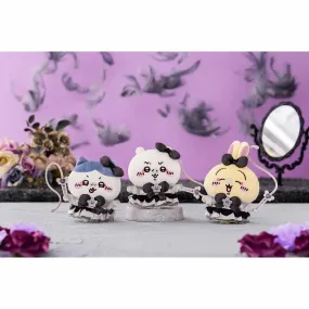 Japan ChiiKawa Dark Magic Girl Series | ChiiKawa Hachiware Usagi - Mini Plush Doll keychain