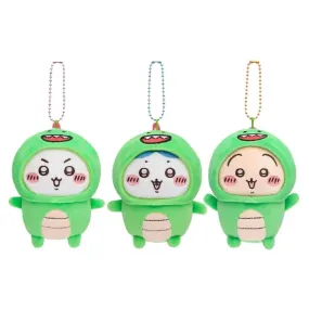 Japan ChiiKawa Dragon Year Green Drangon | ChiiKawa Hachiware Usagi - Mini Plush Doll Keychain