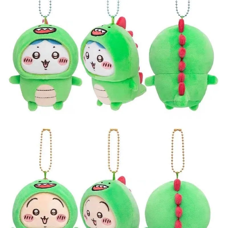 Japan ChiiKawa Dragon Year Green Drangon | ChiiKawa Hachiware Usagi - Mini Plush Doll Keychain