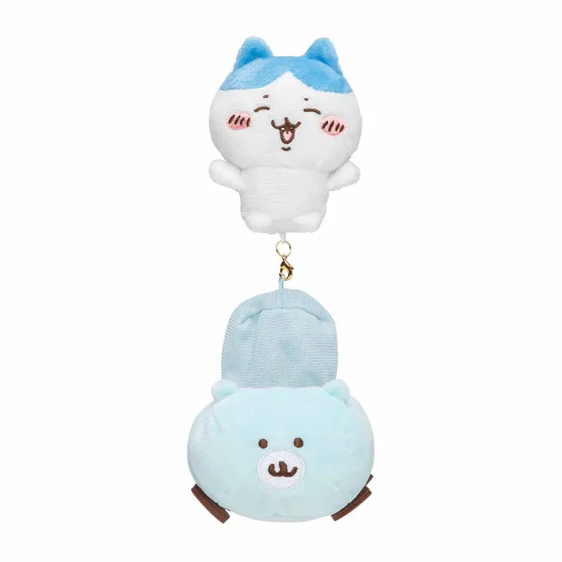 Japan ChiiKawa Let's go for a drive! | ChiiKawa Hachiware Usagi - Mini Plush Doll 10cm Keychain