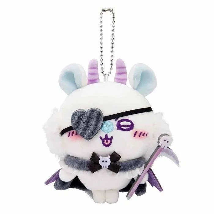 Japan ChiiKawa Lolita & Gothic Angel Devil | ChiiKawa Hachiware Usagi Momonga Rakko Shisa Kurimanju - Mini Plush Doll keychain
