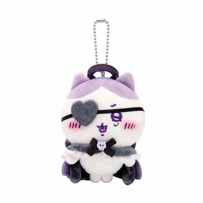 Japan ChiiKawa Lolita & Gothic Angel Devil | ChiiKawa Hachiware Usagi Momonga Rakko Shisa Kurimanju - Mini Plush Doll keychain